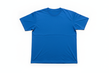 Blue Cotton t shirt full front unfolded