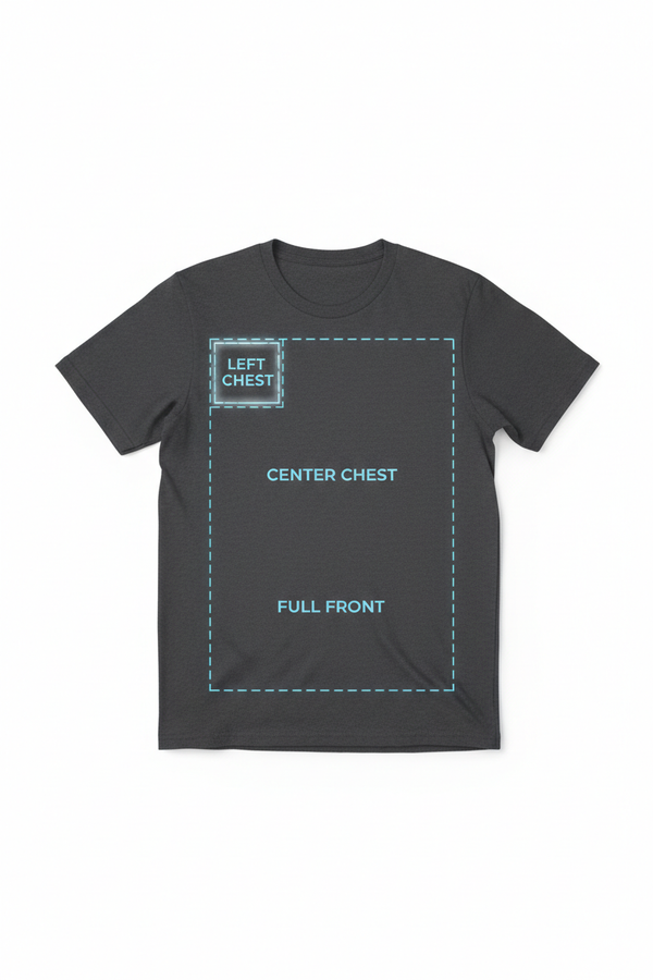 Dark shirt front view